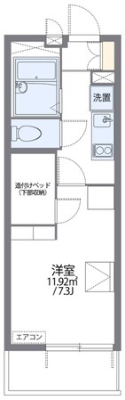 摂津駅 徒歩4分 3階の物件間取画像